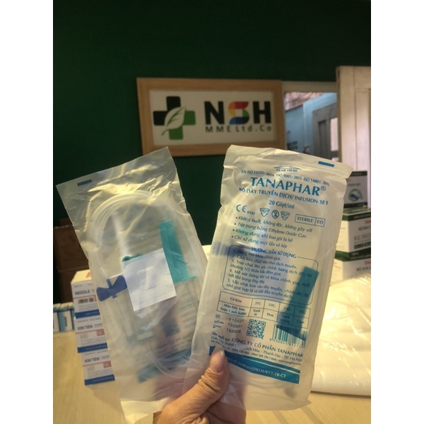 ❤️ Dây Truyền Dịch Kim 2 Cánh Bướm TANAPHAR BỘ DÂY TRUYỀN DỊCH/TRUYỀN TĨNH MẠCH 2 CÁNH BƯỚM TANAPHAR