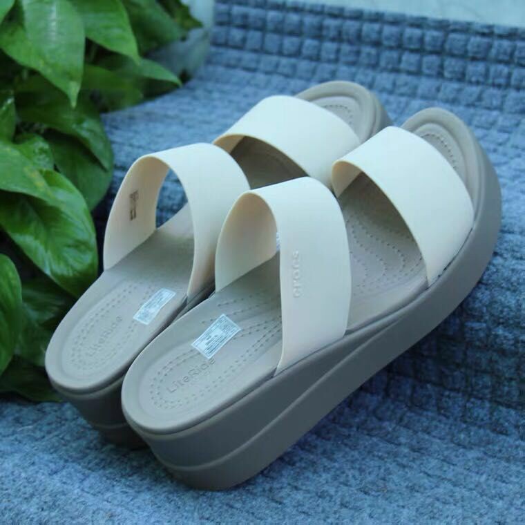 Giày crocs cao gót thời trang dành cho nữ