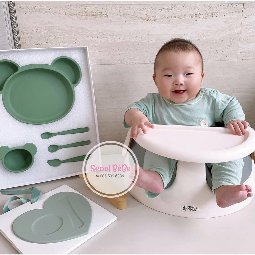 [Mã 2611THTRANG100K hoàn 10% xu đơn 99K] &lt;có sẵn&gt; SET ĂN DẶM ROCOU 5 MÓN FULL SIZE NỘI ĐỊA HÀN