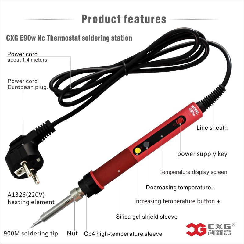 Set 2 dụng cụ hàn điện cxg e90w chuyên dụng