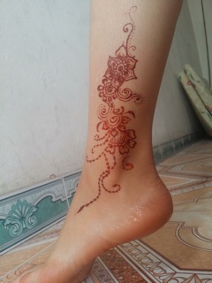 Mực săm henna Ấn Độ (các màu)