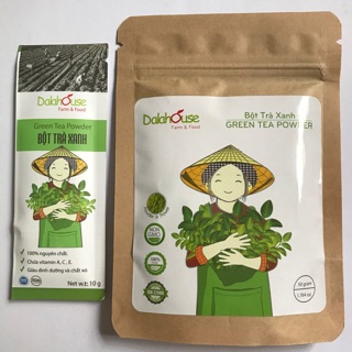 Bột trà xanh nguyên chất Dalahouse