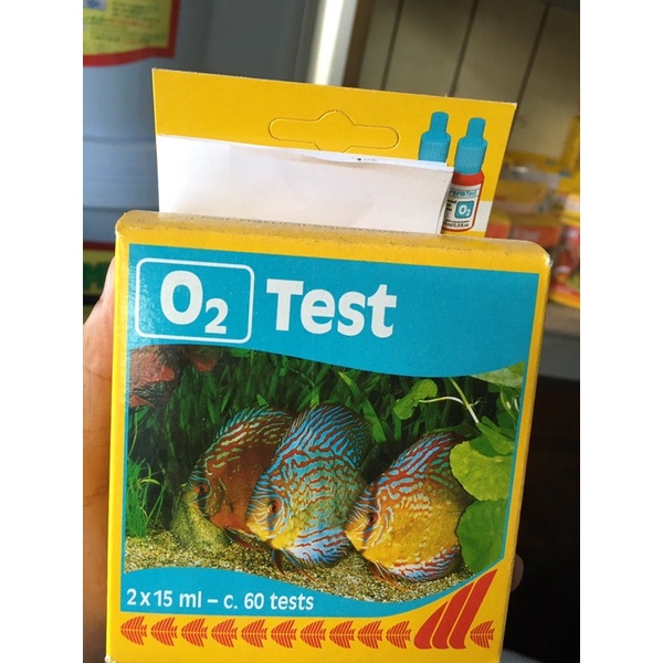 test O2 đo oxy trong ao tôm cá sera 1 bộ