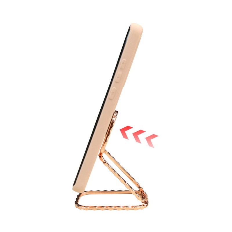 Giá Đỡ Máy Tính Bảng Bằng Hợp Kim Kẽm Màu Đen / Vàng Hồng / Bạc