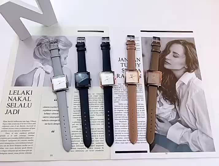 Đồng Hồ Nữ Chính Hãng GEDI TD1 Dây Da Cao Cấp Mặt Vuông Thời Trang Sang Chảnh Đẹp Giá Rẻ | BigBuy360 - bigbuy360.vn