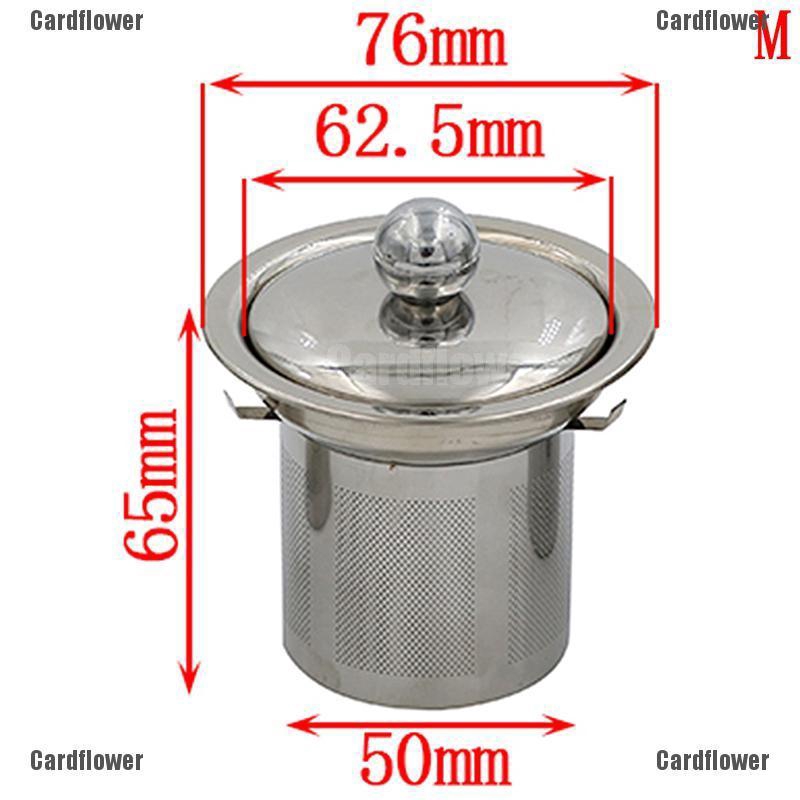 Dụng cụ lọc trà bằng thép không gỉ chất lượng cao tiện lợi