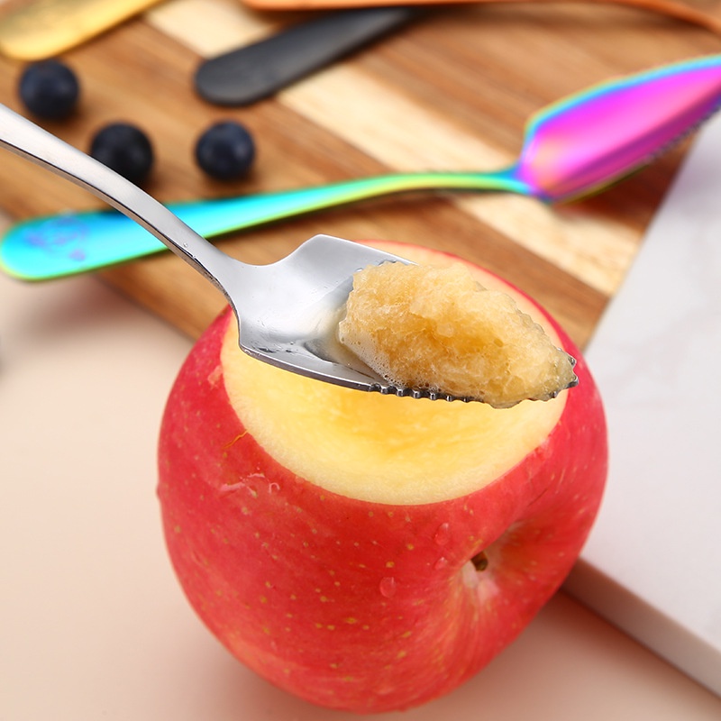 Muỗng Ăn Bằng Thép Không Gỉ Cao Cấp Cho Bé