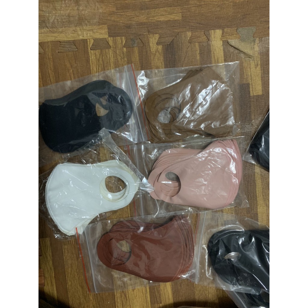 [GIÁ RẺ]-Combo 10 Khẩu trang Thun không dệt 2 lớp phong cách Hàn( Giao màu ngẫu nhiên)