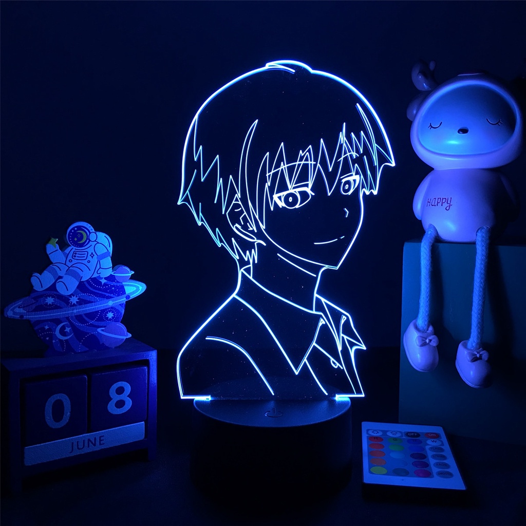Đèn ngủ bóng LED 3D hình nhân vật Akabane Karma trong phim Assassination