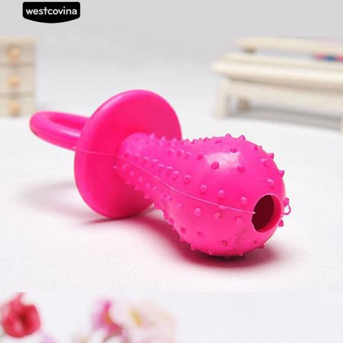 Đồ chơi gặm bằng cao su có chuông cho thú cưng