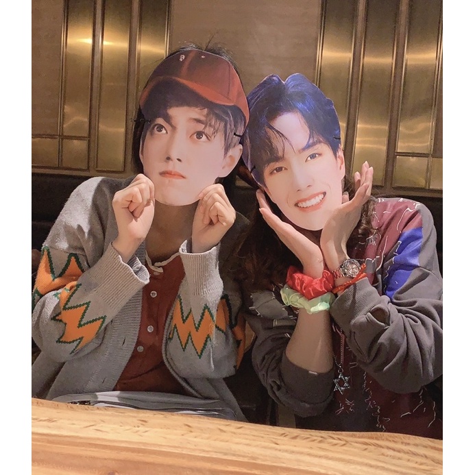 Mặt nạ hình Vương Nhất Bác - Tiêu Chiến