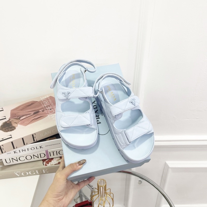 Sandal pra da quai dán đế thấp nhẹ êm