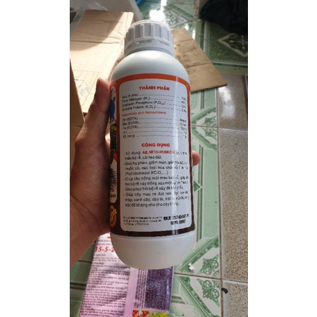 Humic Bén Rễ - AE.NITO-HUMIC-1 - Chai 1l.