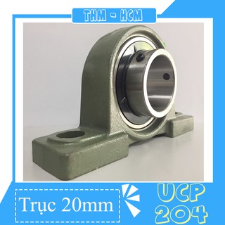 Gối đỡ vòng bi UCP204 đương kính trục 20mm