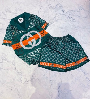 Pijama satin lụa cao cấp Sam