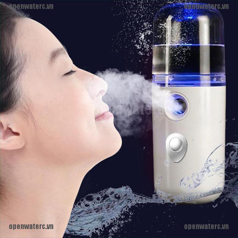 OPC Nano Mist Maker USB Air Humidifier Handheld Diffuser For Skin moisturizing