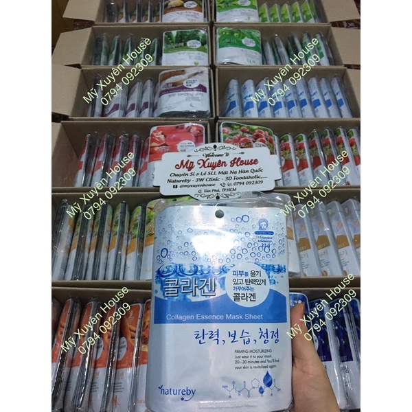 Mặt nạ natureby hàn quốc chính hãng 10 miếng