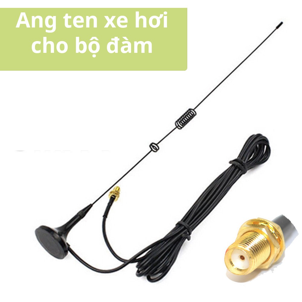 Anten 40cm cho bộ đàm dùng trong xe hơi, xe tải