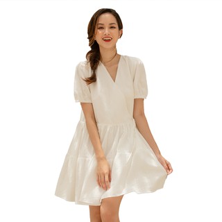 OLV - Đầm kiểu babydoll Anna Mini White