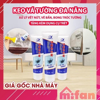 Keo vá tường chống thấm LKB 250gr, keo vá tường đa năng vá khe nứt lỗ khoan vết bẩn bong tróc