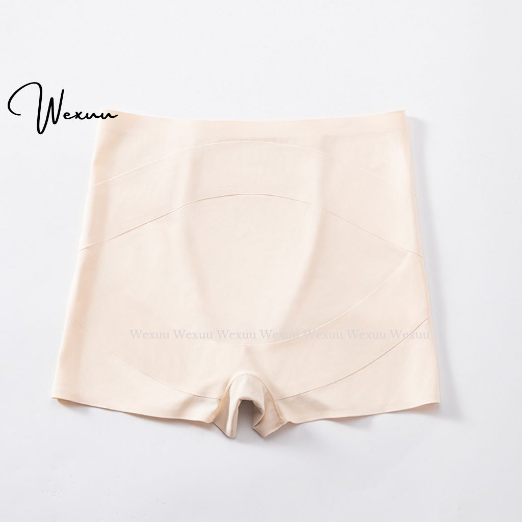 Quần mặc váy cạp cao hỗ trợ gen bụng thon gọn Wexuu Design nâng mông tôn dáng vải su lạnh cao cấp thoáng mát - QV09