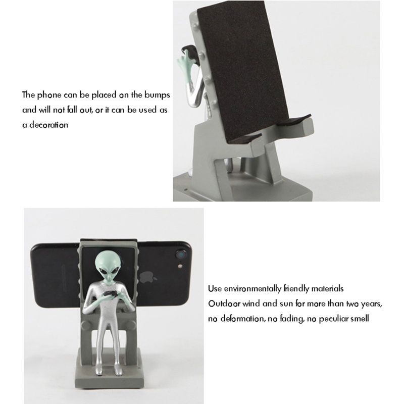 R * Giá Đỡ Điện Thoại Hỗ Trợ Cho Tất Cả Các Dòng Điện Thoại Di Động, Switch, Tablet (Người Ngoài Hành Tinh)