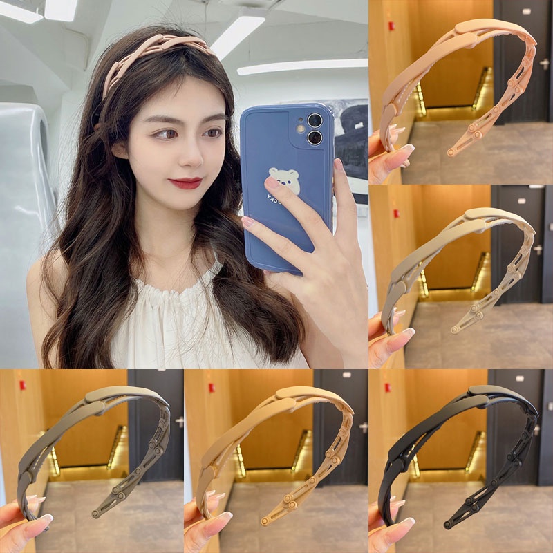 Cài tóc chống trượt có thể kéo dài và thu gọn lại phong cách hàn quốc cho nữ