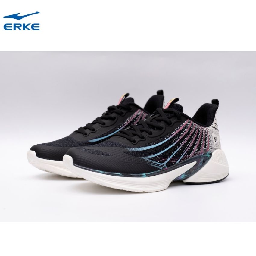 Giày chạy bộ nữ ERKE 03496 đàn hồi cao siêu nhẹ thoáng khí giày thể thao thời trang