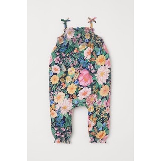 Jumpsuit HM auth bé gái 2 dây hoa nhiệt đới