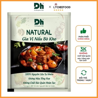 Gia vị nấu bò kho Natural DH Foods 10gr nêm sẵn - Dh Foods Natural
