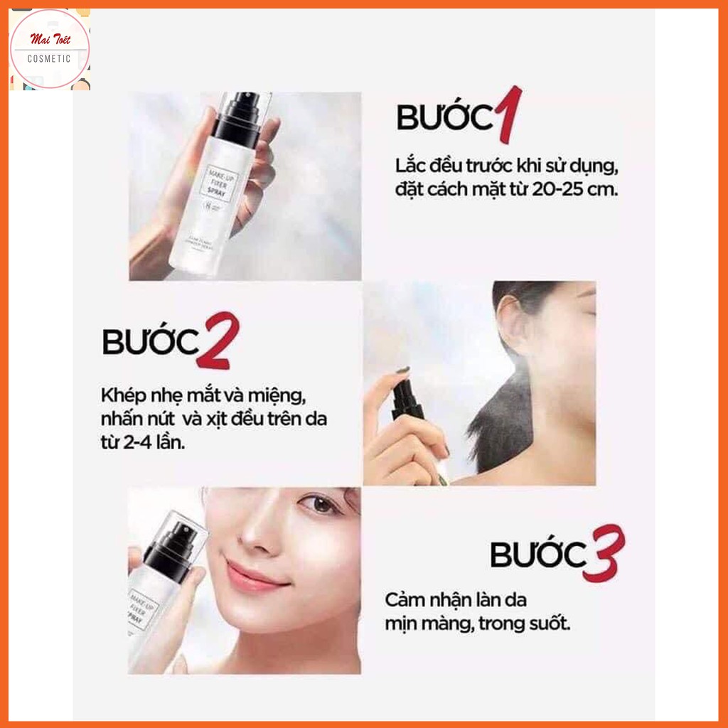 Xịt nhũ khóa makeup chính hãng Star Flash Make Up Spray 8 Hours Wear | BigBuy360 - bigbuy360.vn