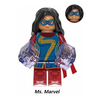 Siêu anh hùng ms. mô hình đồ chơi nhân vật marvel mini
