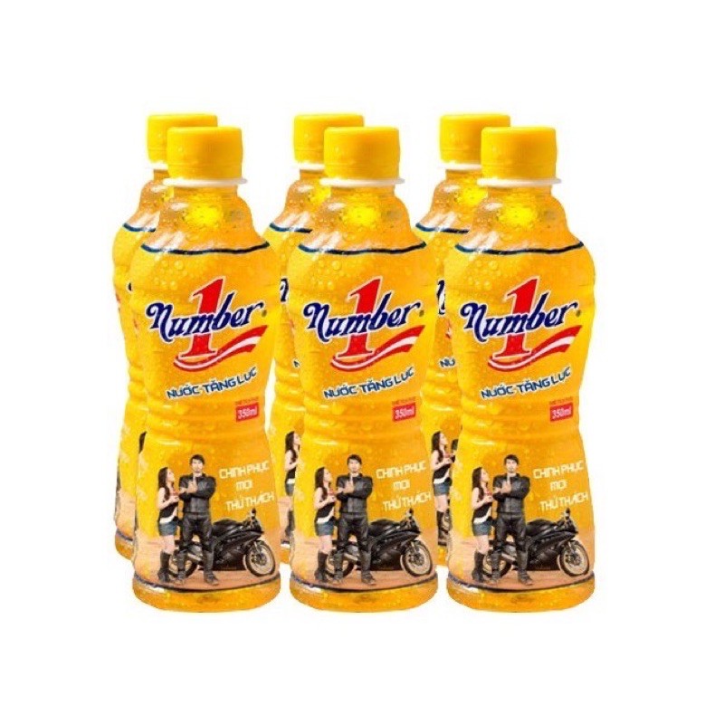 Thùng 24 Chai Nước Tăng Lực Number One 330ml