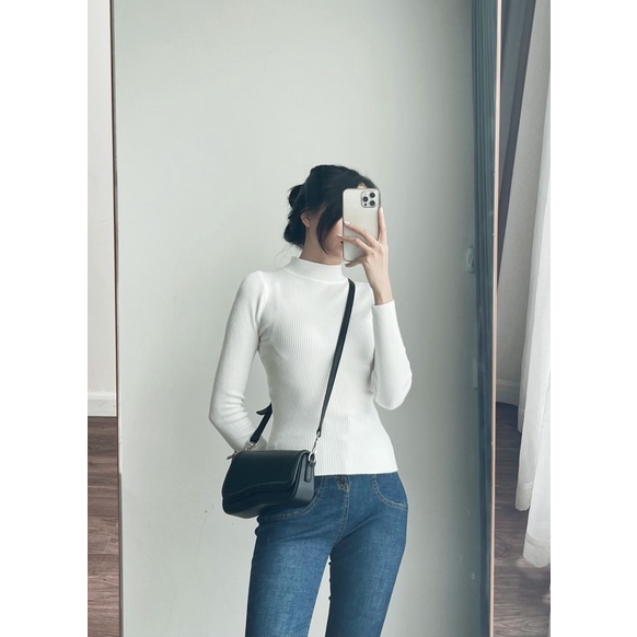 Creamy shirt - áo len tăm dài tay mềm mịn Regen