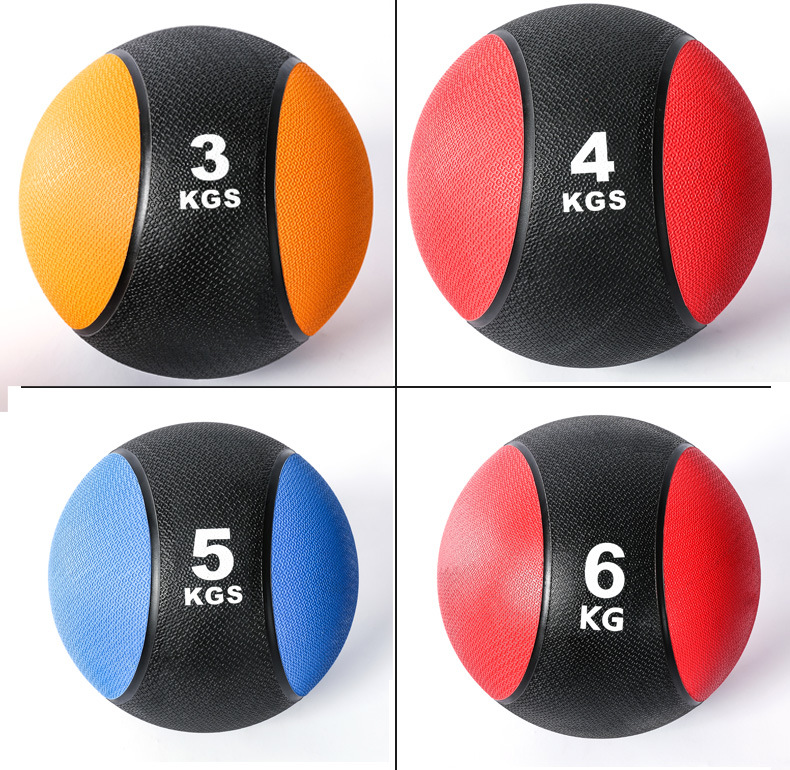 【1-4kg】Bóng tạ tập thể lực , bóng tạ tập thể hình giá rẻ Bóng Tạ Thể Lực Medicine Ball