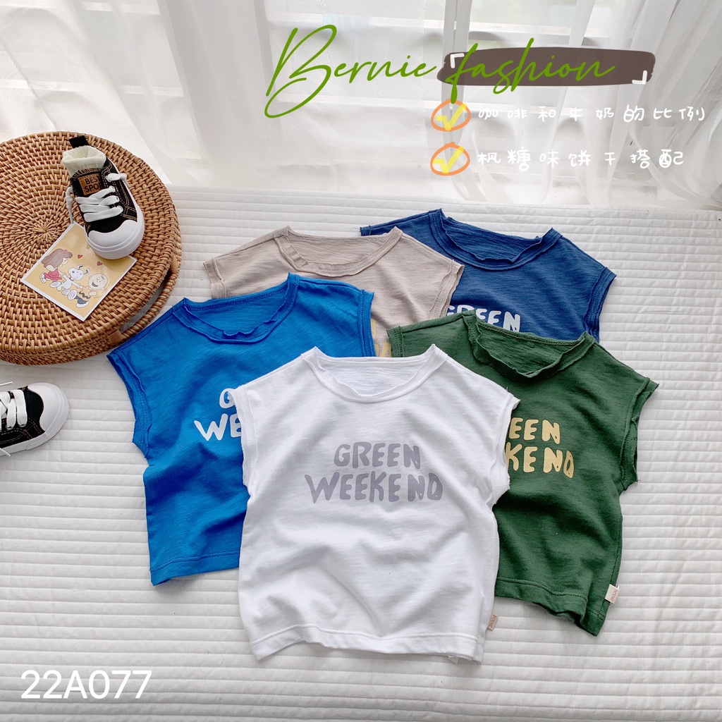 Áo phông bé trai mềm mát, áo thun xước cá tính, mát, đẹp cho bé Bẻniei