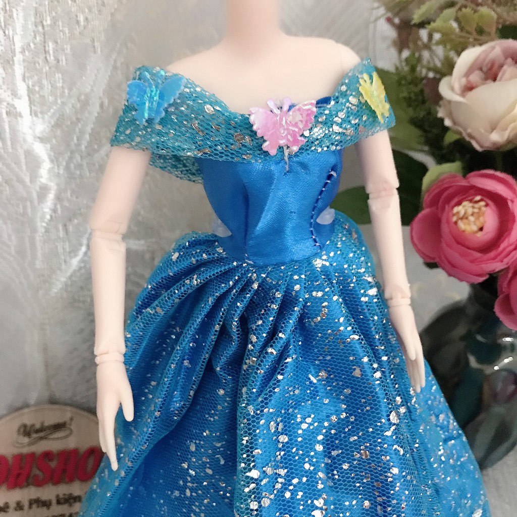 Váy Búp Bê Công Chúa Barbie - Doris dòng 30cm adhshop