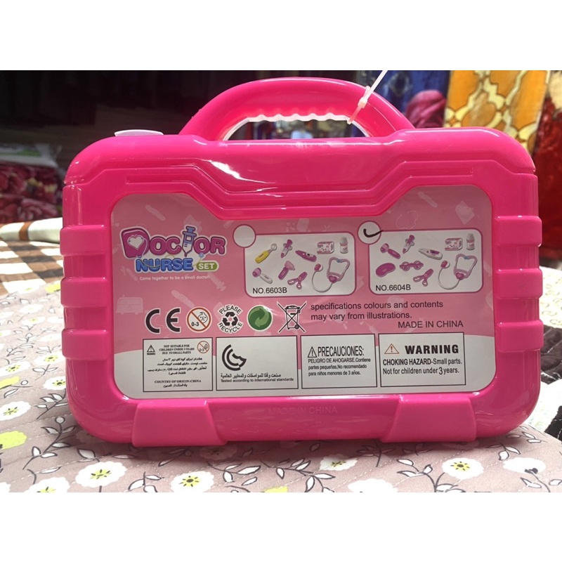 Bộ đồ chơi dụng cụ khám bác sĩ  cho bé dạng valy kéo