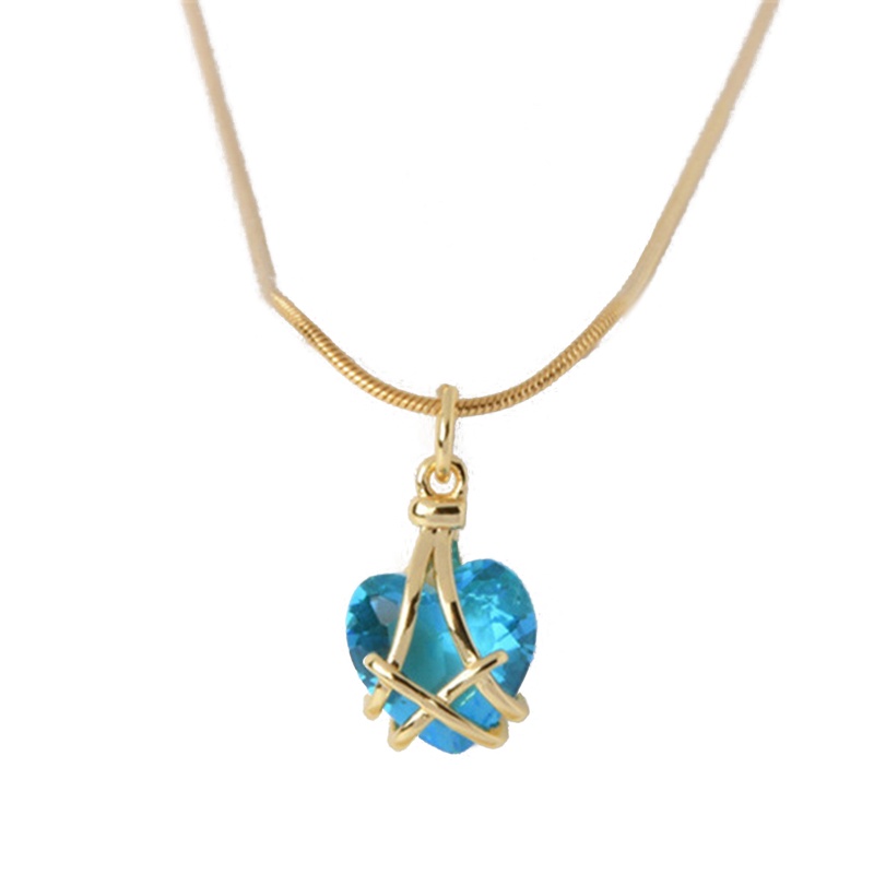 Vòng cổ Mặt Hình Lâu Đài Bằng Đá Dễ Thương