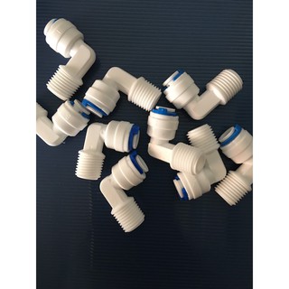 Combo 2 Cút Nối Nhanh Máy Lọc Nước RO (Ren 13 - Dây 6mm) - (Kết Nối Vào 3 Cốc Lọc Nước)