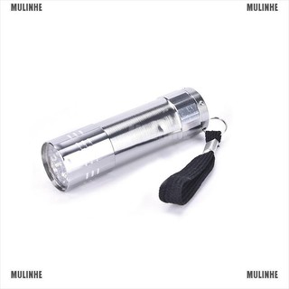 Đèn Pin UV Mini 9 Bóng LED Siêu Sáng