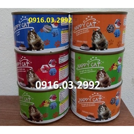 Pate cho mèo Happy cat 160gr