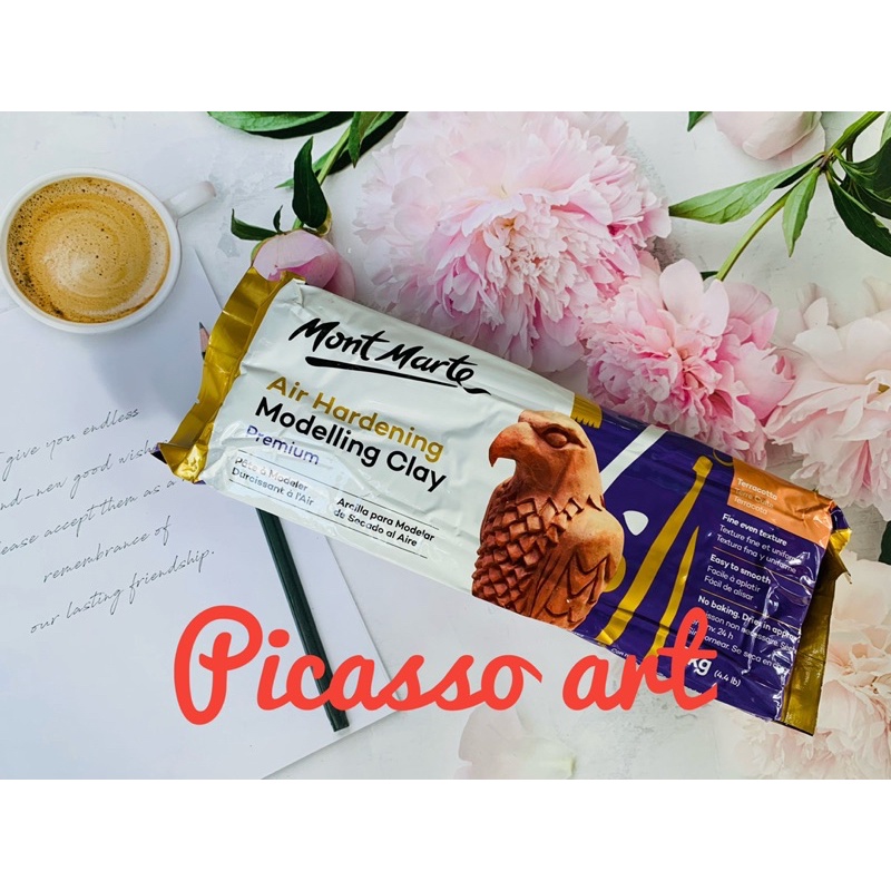 ĐẤT SÉT ĐIÊU KHẮC MONT MARTE 0.5, 2 KG / DỤNG CỤ LÀM ĐẤT SÉT