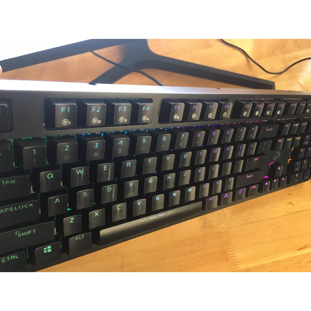 Bàn phím cơ gaming Dareu EK1280s LED Rainbow, model ek100 chính hãng công ty Mai Hoàng phân phối, likenew 98%