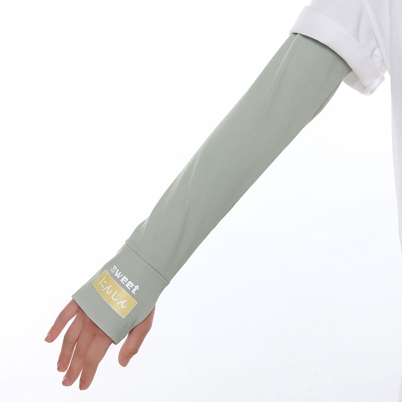 Găng Cánh Tay Chống Nắng Chống Tia Cực Tím Phong Cách Hàn Quốc