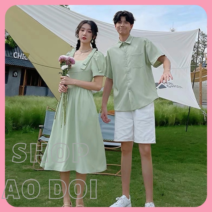 đồ đôi nam nữ dễ thương, đồ đôi đi biển chất đẹp để chụp hình cưới, đi du lịch