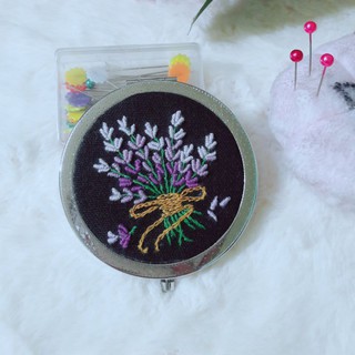 Gương thêu tay handmade