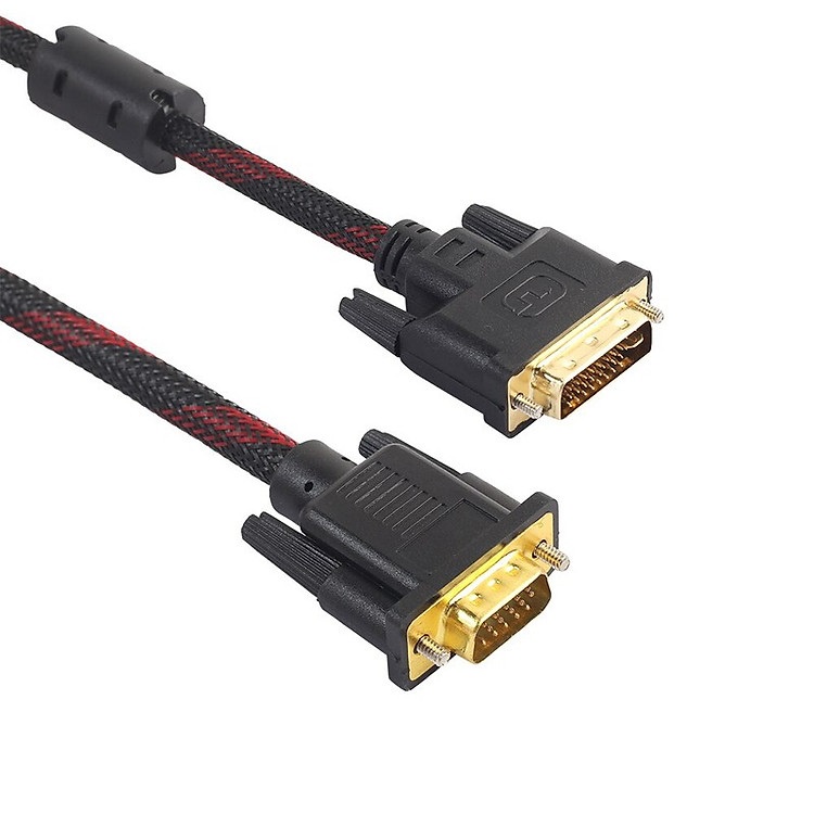 Dây cáp kết nối video DVI-I 24+5 sang VGA dài 1,5M