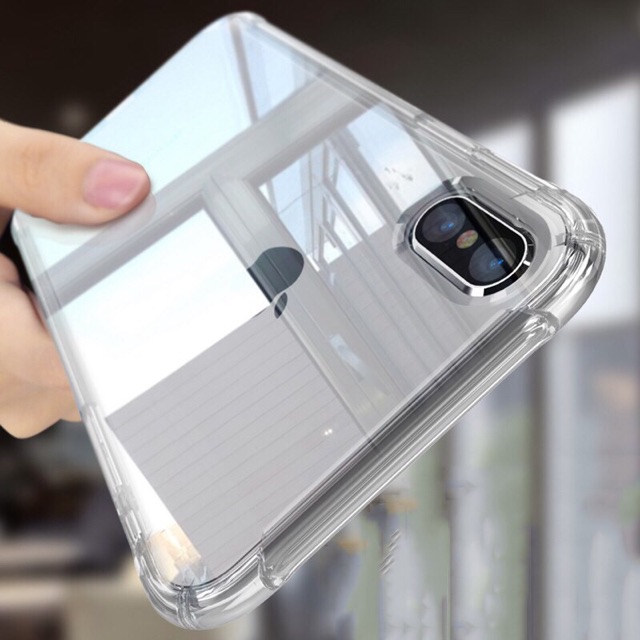 Ốp iPhone chống sốc trong suốt Hana Case