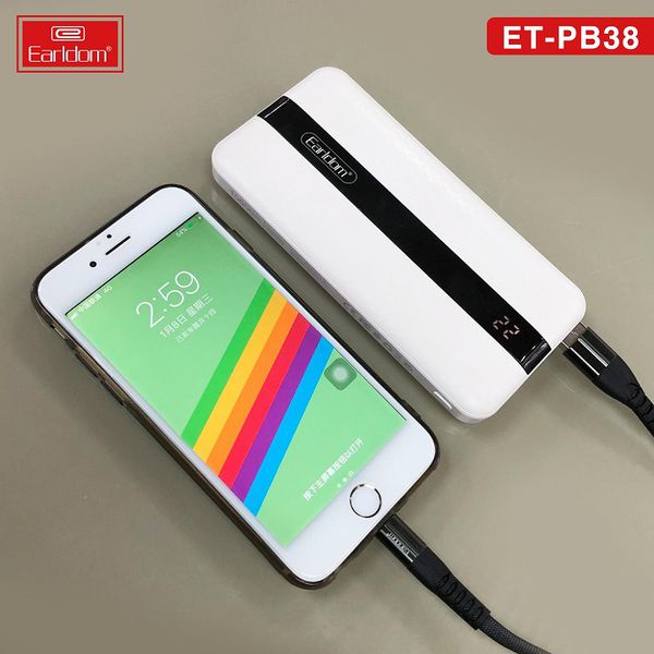 CHÍNH HÃNG EARLDOM Sạc Dự Phòng Earldom 10.000mAh ET-PB38 | Phụ Kiện Thông Minh 247 VN